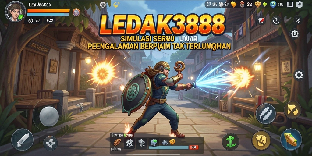 Tampilan gameplay LEDAK388 yang mendebarkan dalam simulasi.