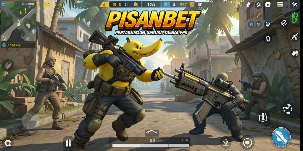 Gameplay seru dan menegangkan di PISANGBET FPS.